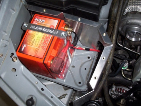 Ford Falcon BA/BF Battery Mount (suit Odyssey 925) - Plazmaman