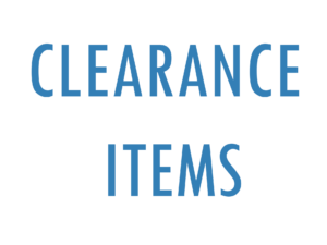 CLEARANCE ITEMS